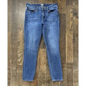 J Crew Jeans Women's Size 27 (W29xL26.5) Stretch Blue Ankle Low Rise